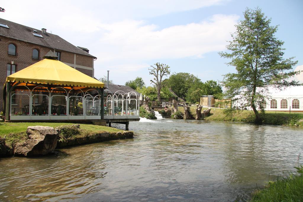 Logis - Hotel & Restaurant Moulin Des Forges Saint-Omer-en-Chaussee Exterior photo